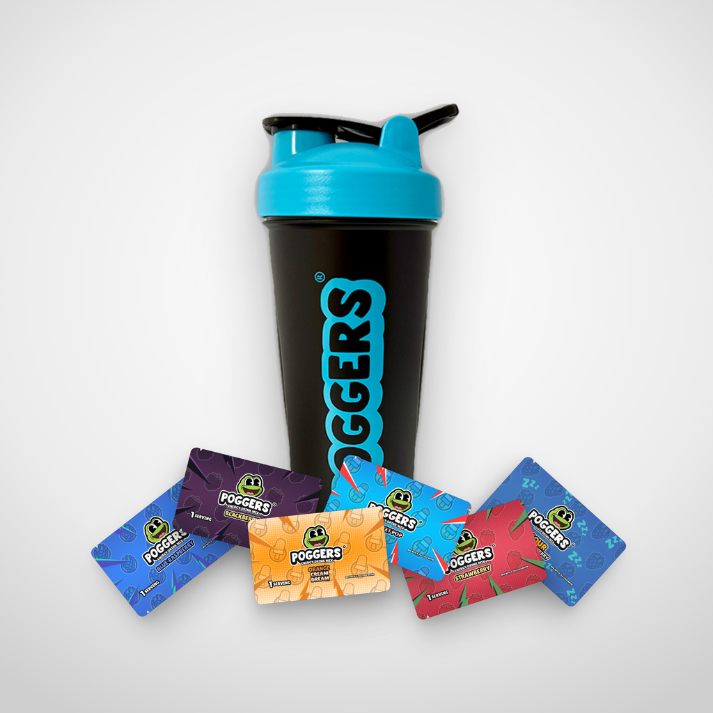 6 Energy Stick Pack & 24oz Shaker Bundle