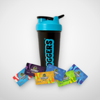 6 Hydration Stick Pack & 24oz Shaker Bundle