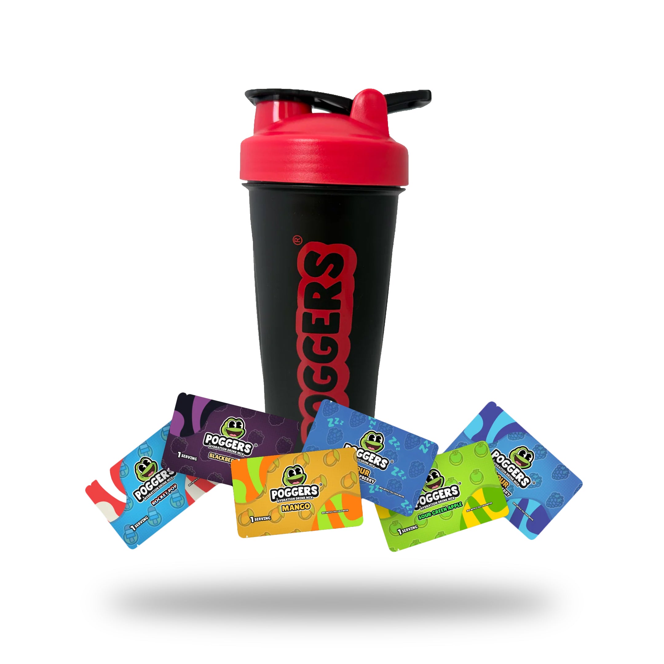 Sampler Pack & 24oz Shaker Bundle